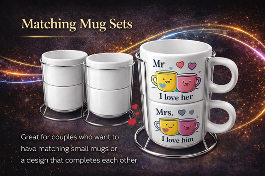 Couple Ceramic Mug Set