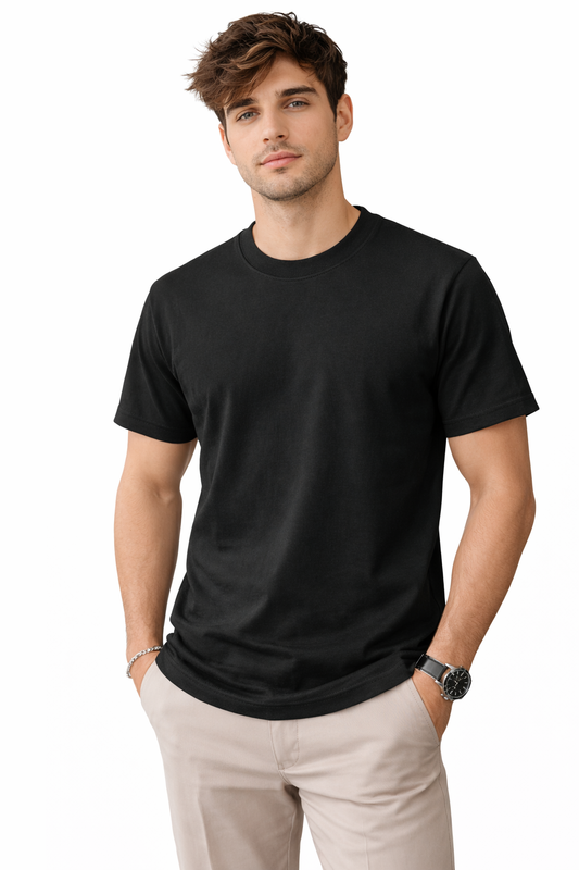 تي شيرت بأكمام قصيرة - قصة عادية