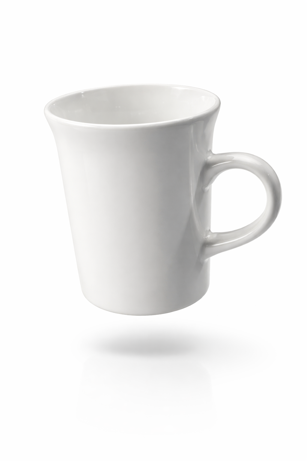 Ceramic Mug with Slanted Tip