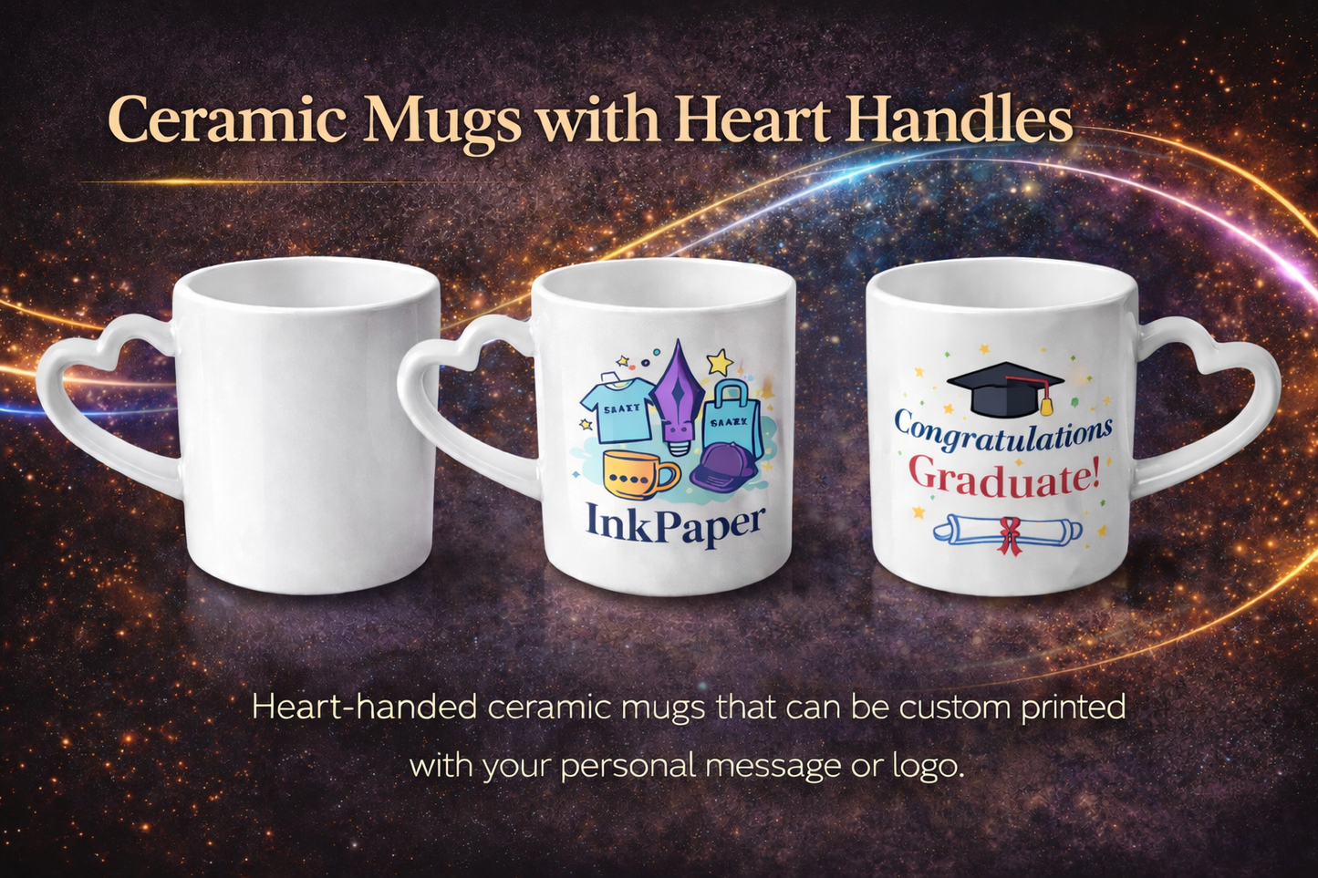 Heart Hand Ceramic Mug
