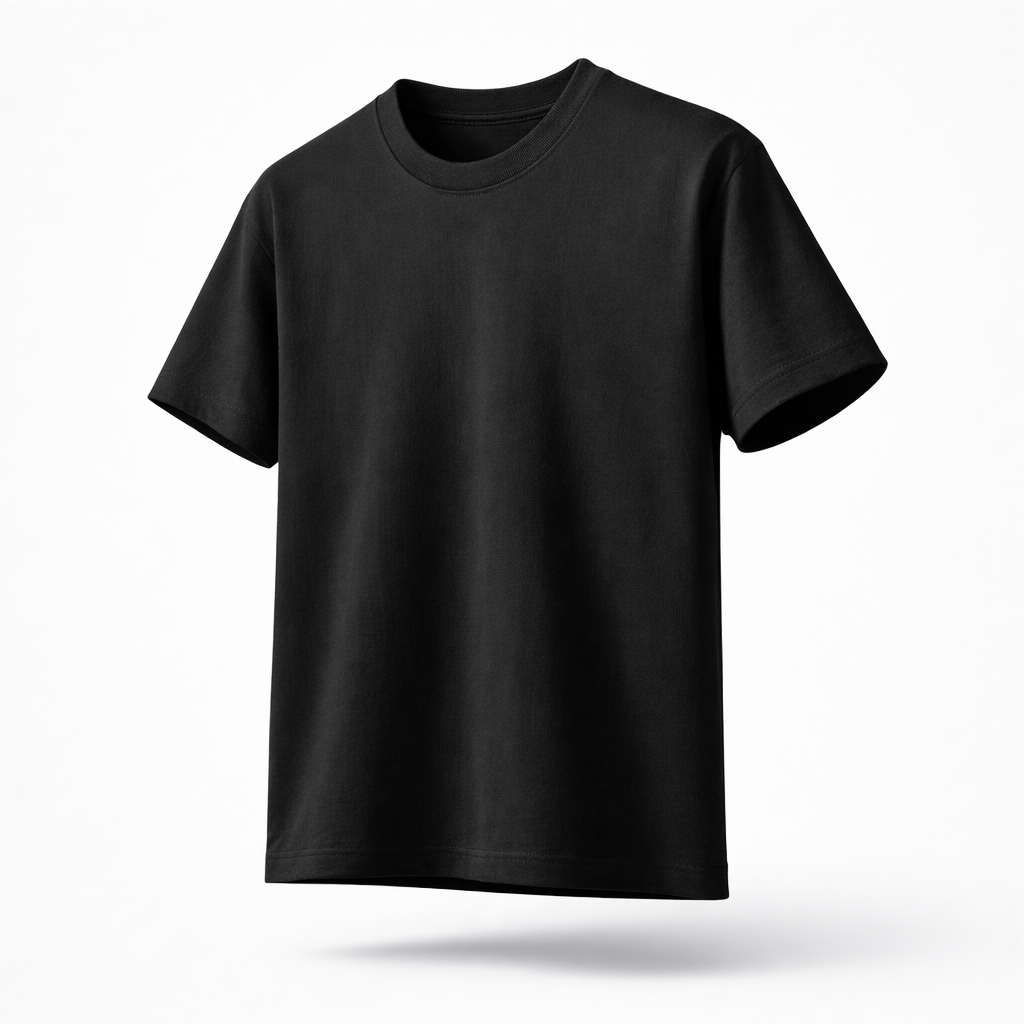 تي شيرت بأكمام قصيرة - قصة عادية