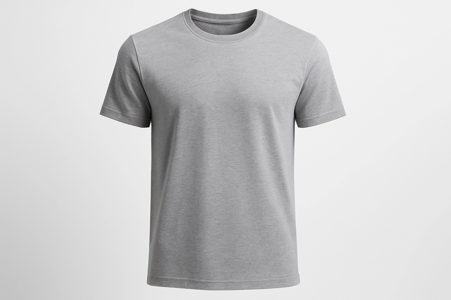 short sleeve gray t-shirt for men