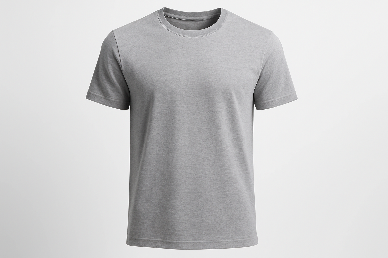 short sleeve gray t-shirt for men